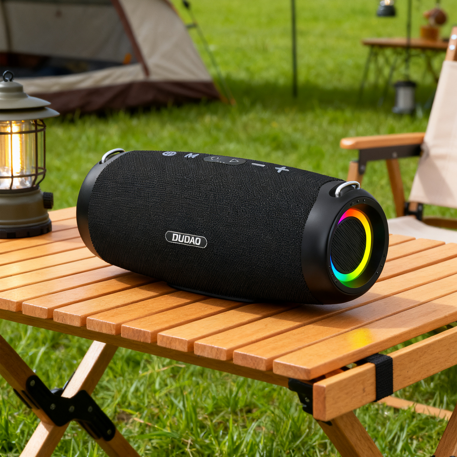 DUDAO Y21PRO-B COLOR LED BLUETOOTH SPEAKER -BLK