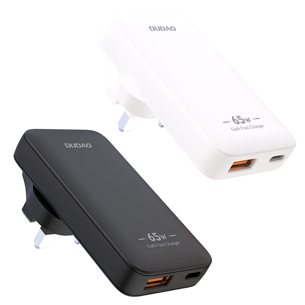 DUDAO A65Q-W1 PD65W GAN fast charger （EU +UK standard）