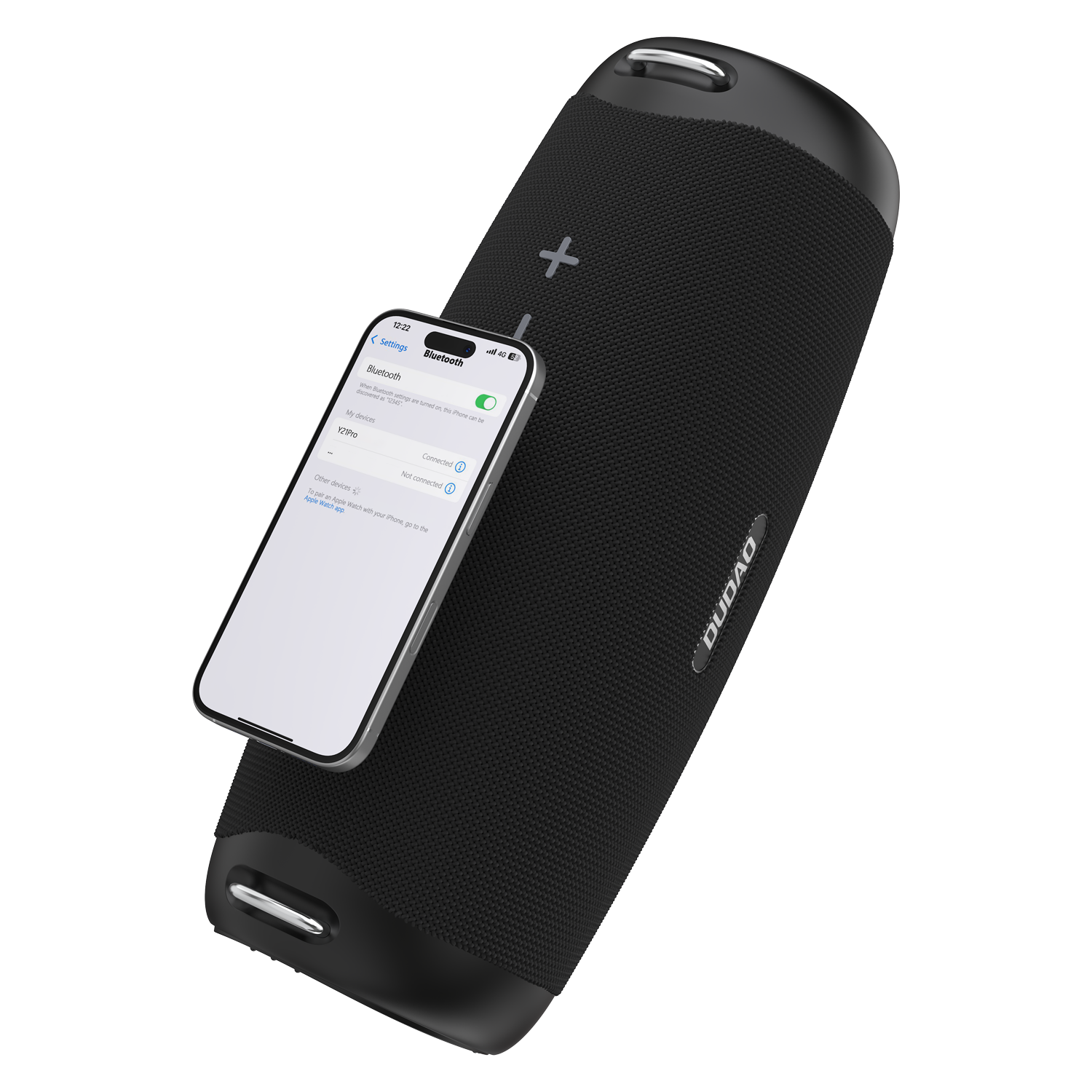 DUDAO Y21PRO-B COLOR LED BLUETOOTH SPEAKER -BLK