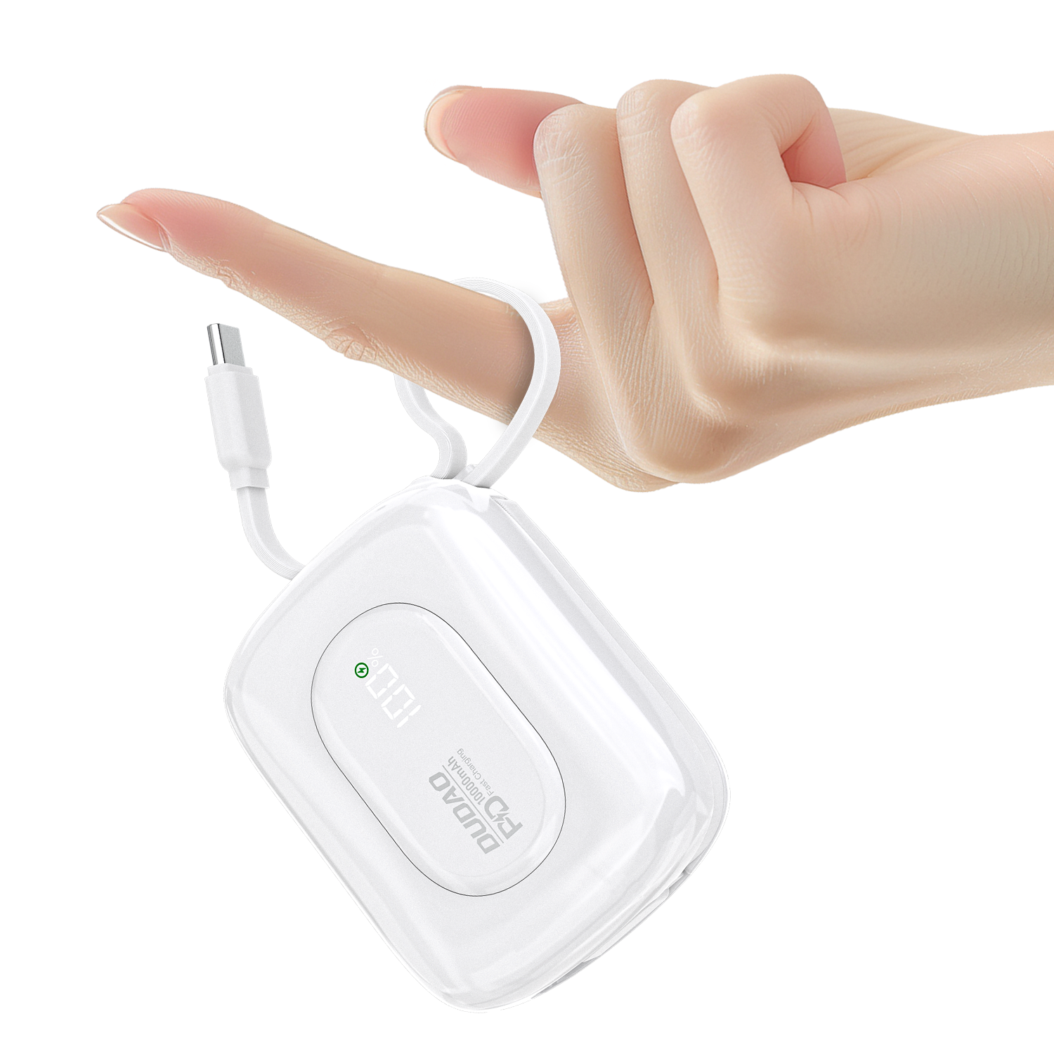 DUDAO K32-W 22.5W MINI FAST POWER BANK 10000MAH -W