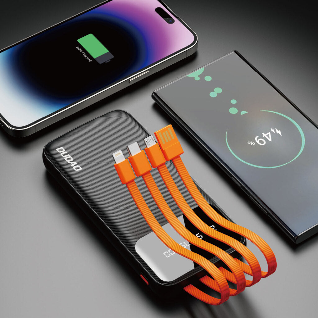 DUDAO K6PRO-B 10000MHA POWER BANK -BLK