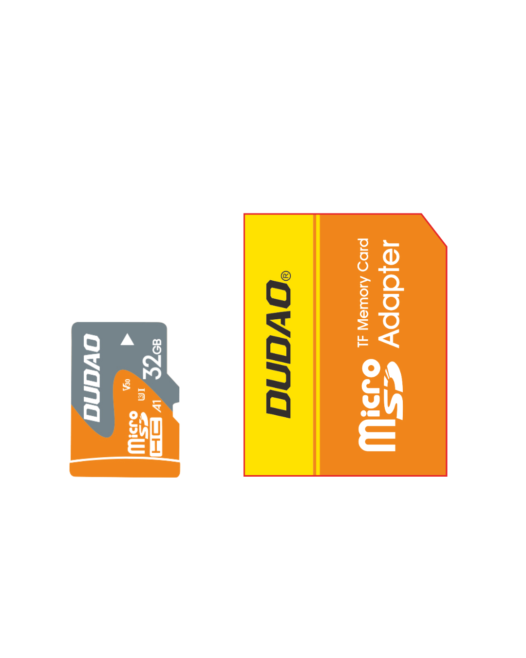 DUDAO 32 GB TF Memory Card High Capacity microSD Card for Camera ...