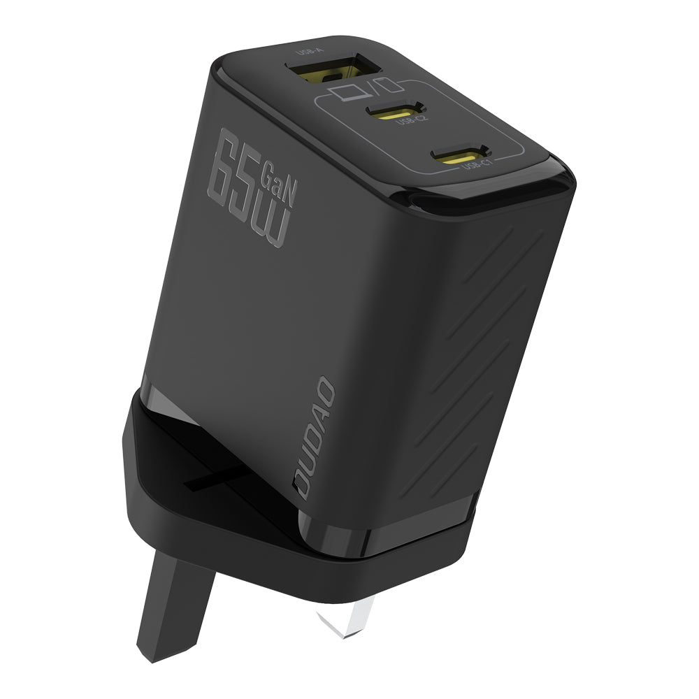 DUDAO A29UK-B PD65W USB-A+C+C CHARGER ONLY
