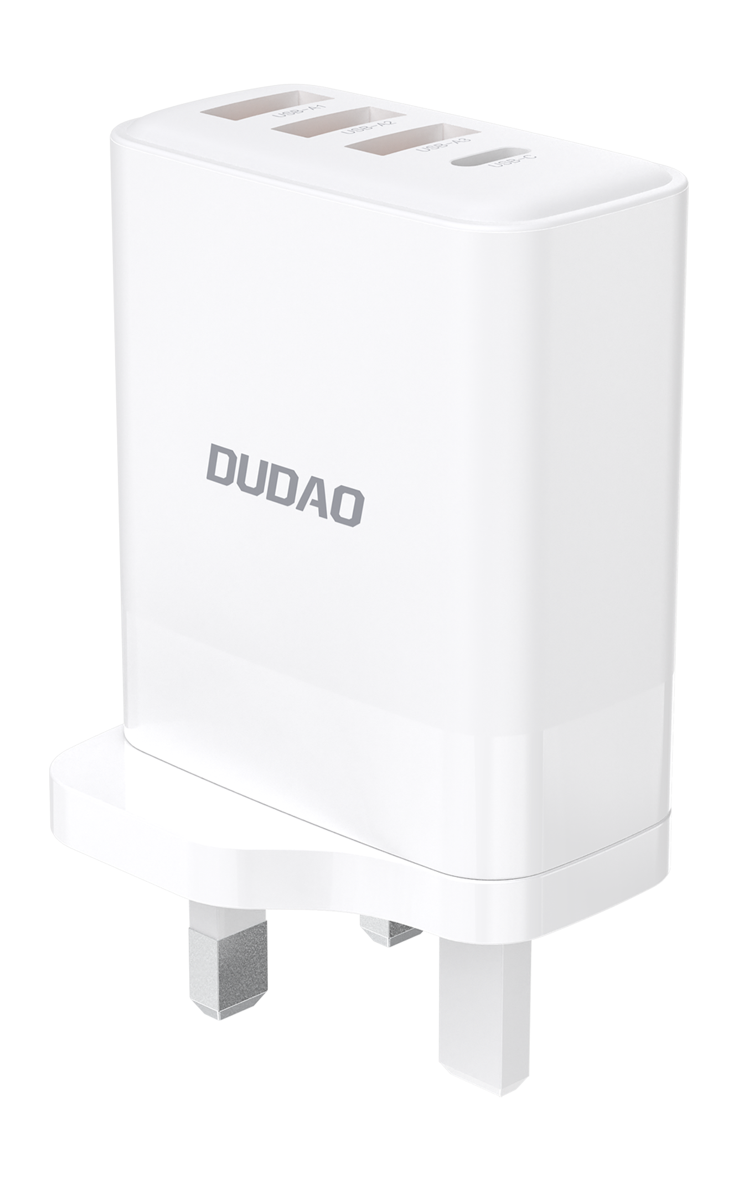 DUDAO A5HUK PD20W+QC18W UK plug USB-A*3+Type-C*1