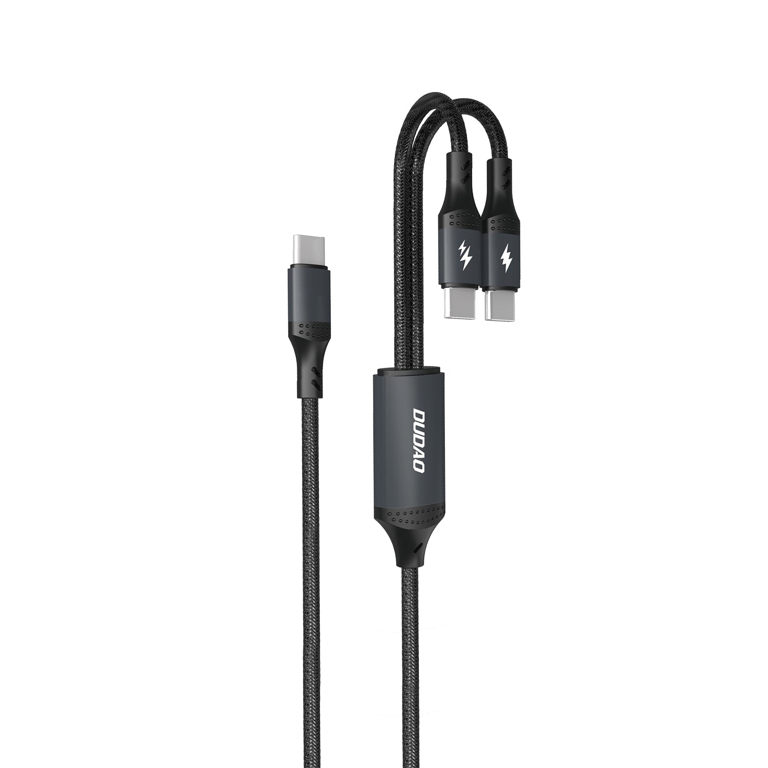 DUDAO L3F 2 IN 1 100W fast charge type c to type c+type c