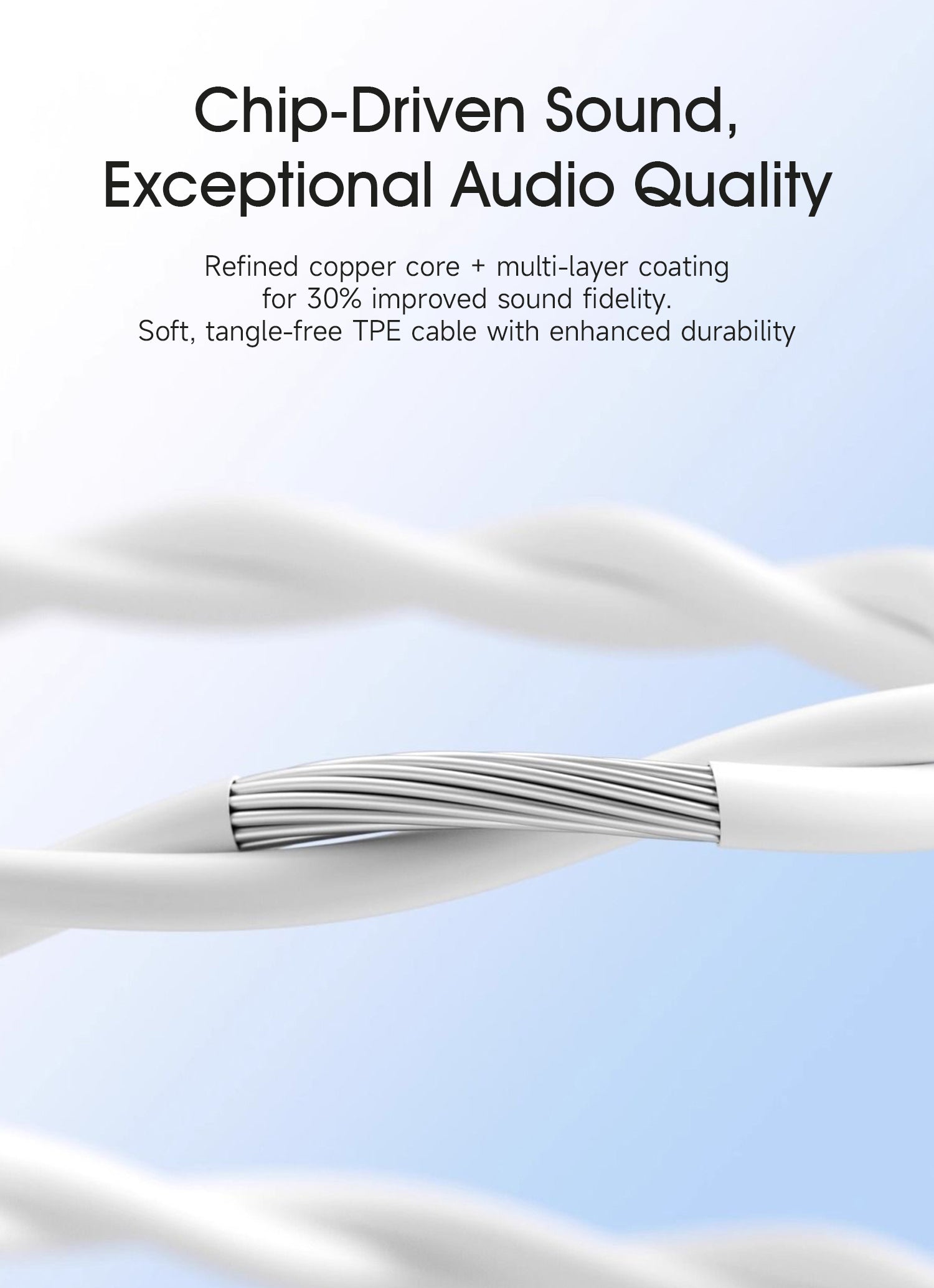 DUDAO X15L lightning Single-side wired earphone