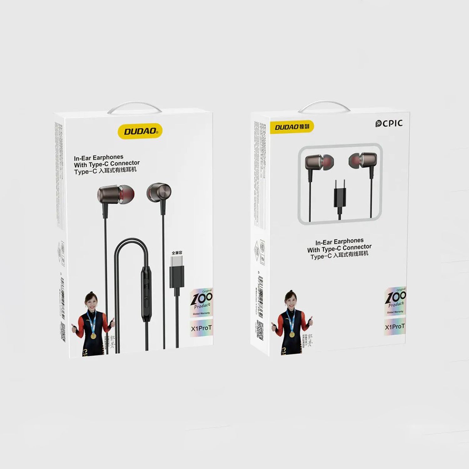 DUDAO X1PROT-B1 TYPE-C digital earphone black