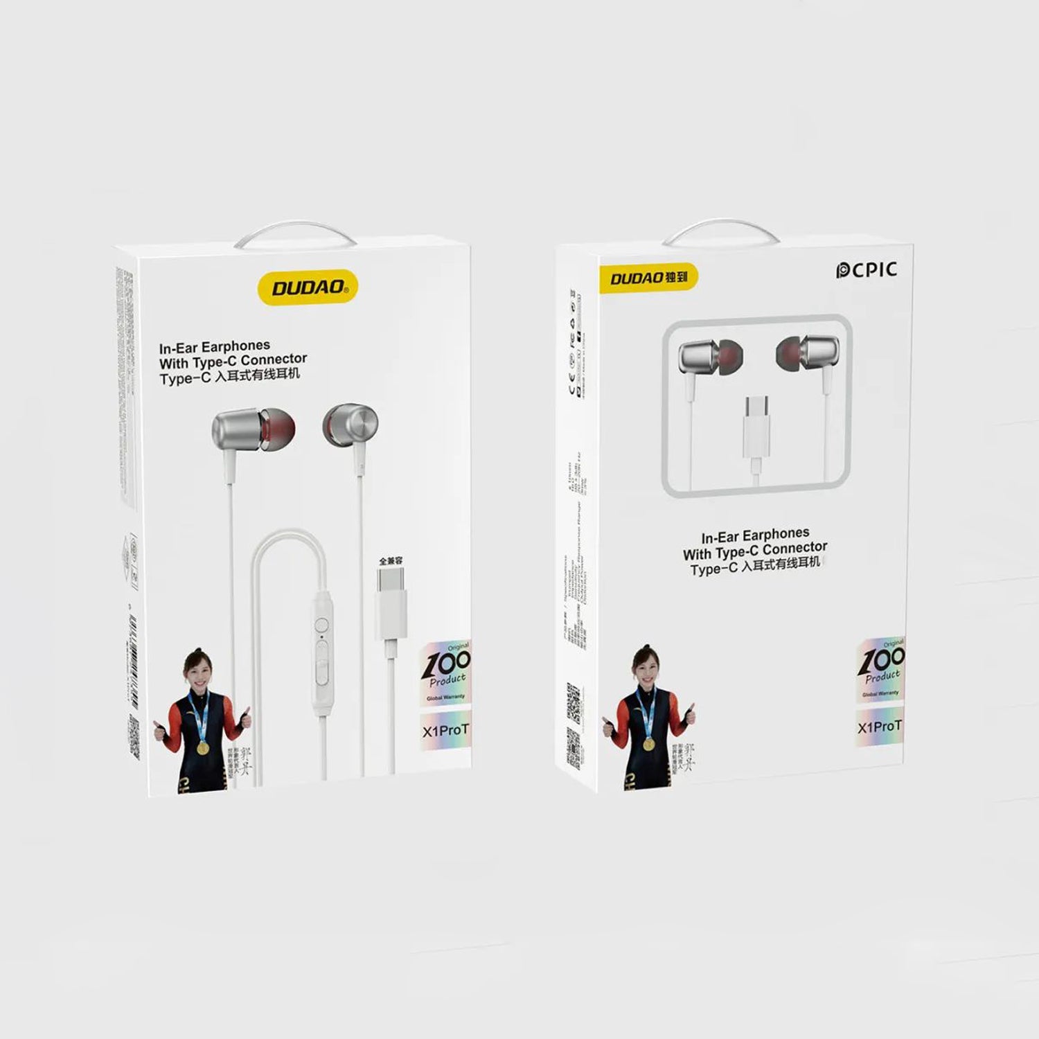 DUDAO X1PROT-B1 TYPE-C digital earphone black